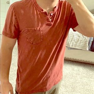 Lucky Brand Sugar Magic SS Henley